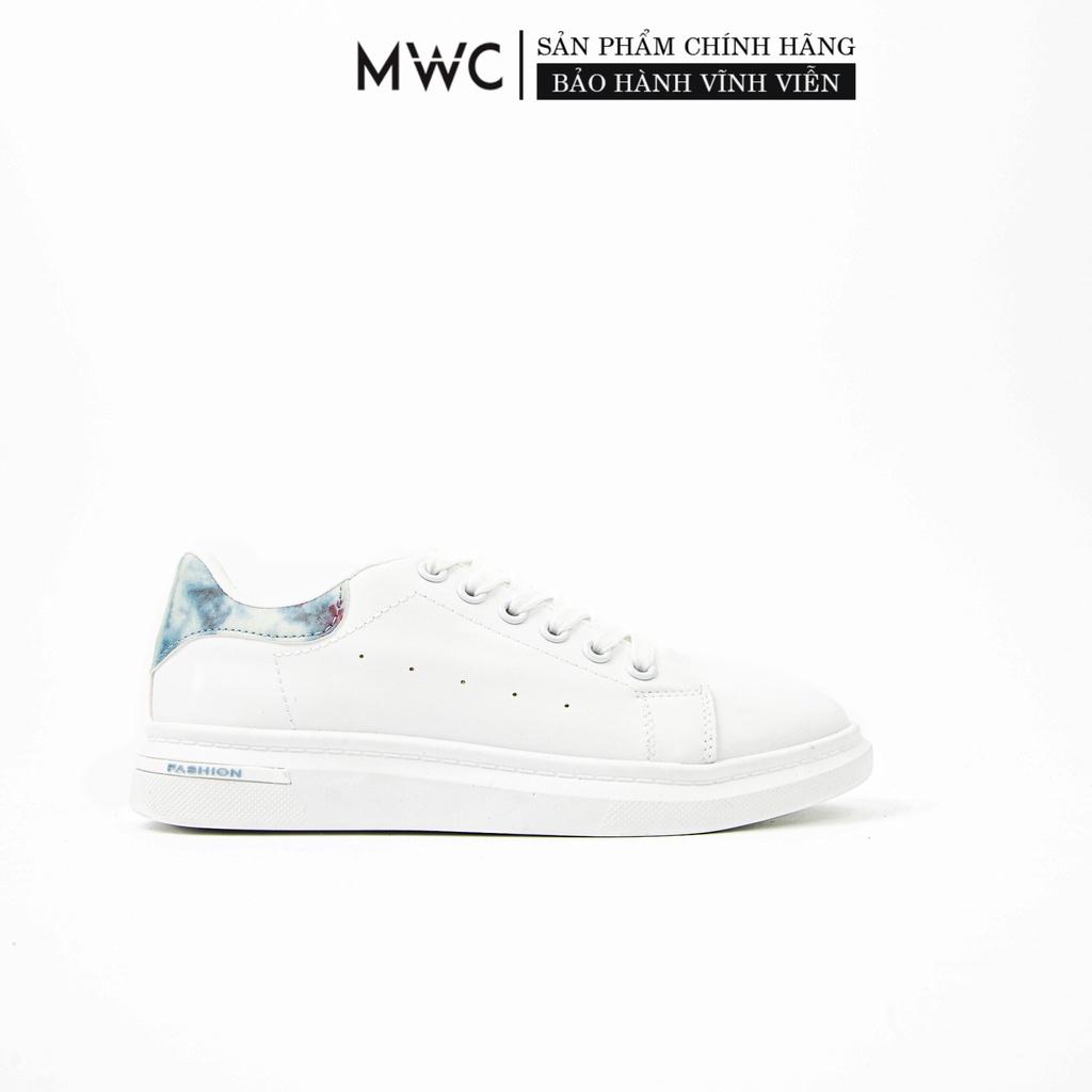 Giày Thể Thao Nữ thời trang MWC giày sneaker đế bằng da trơn basic năng động thời thượng NUTT- 0593