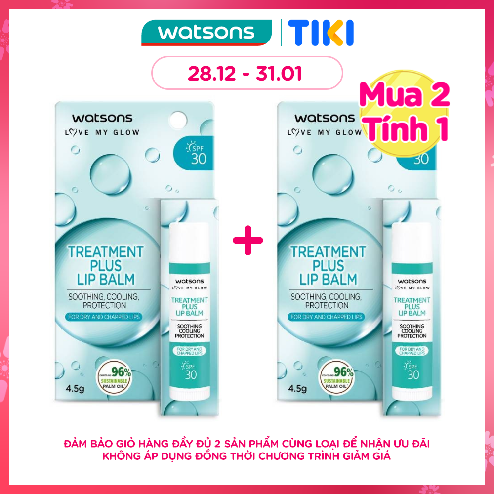 Son Dưỡng Watsons Treatment Plus SPF30 4.5g