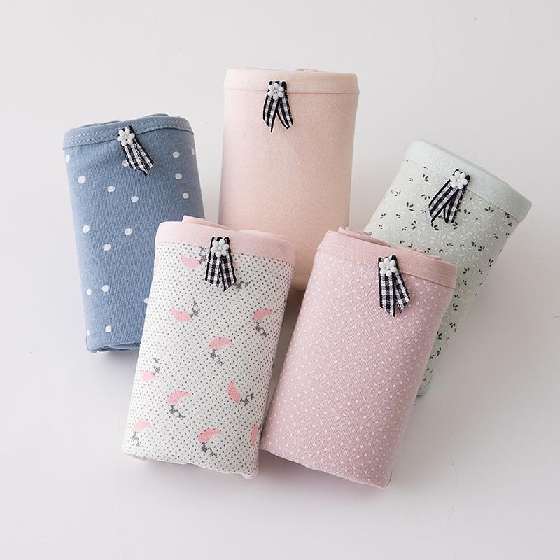 Quần Lót Cotton Kháng Khuẩn Thời Trang Xuất Nhật Hàng Loại Đẹp.