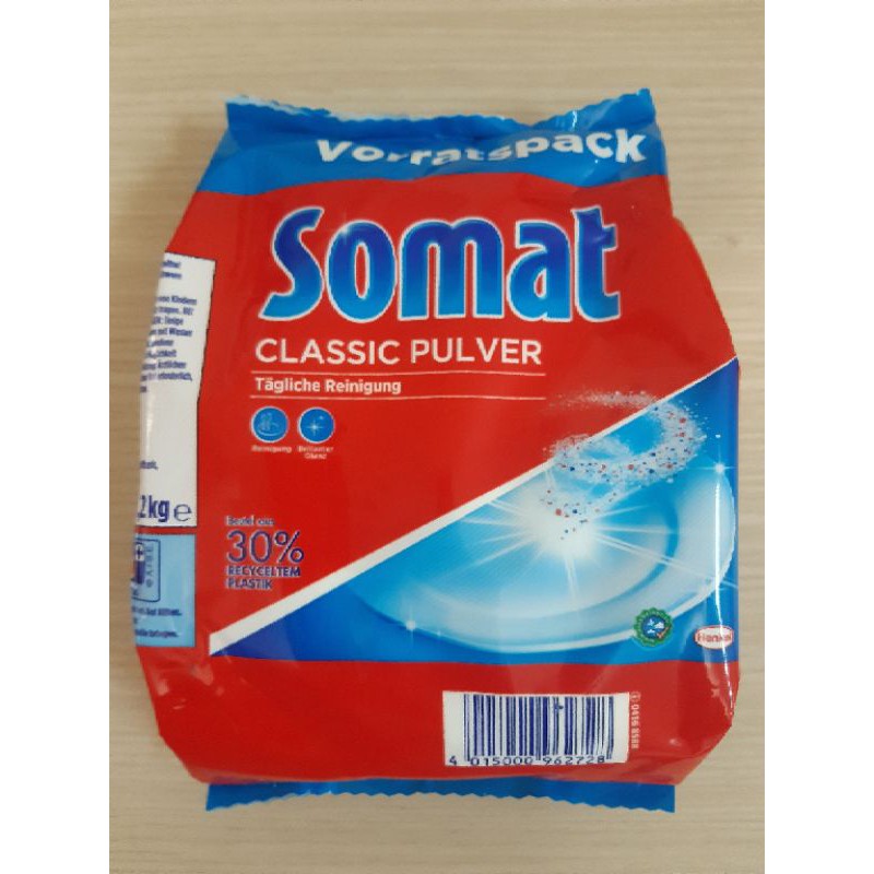 Bột Rửa Ly - Bát cao cấp Somat 1,2 Kg - Đức
