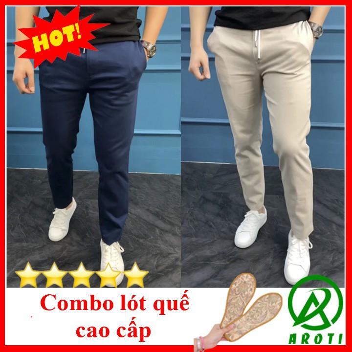 Quần Kaki Nam Cao Cấp QK040 tặng kèm Lót quế