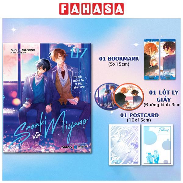 Sasaki Và Miyano - Tập 7 - Tặng Kèm Bookmark + Postcard 2 Mặt + Lót Ly 2 Mặt