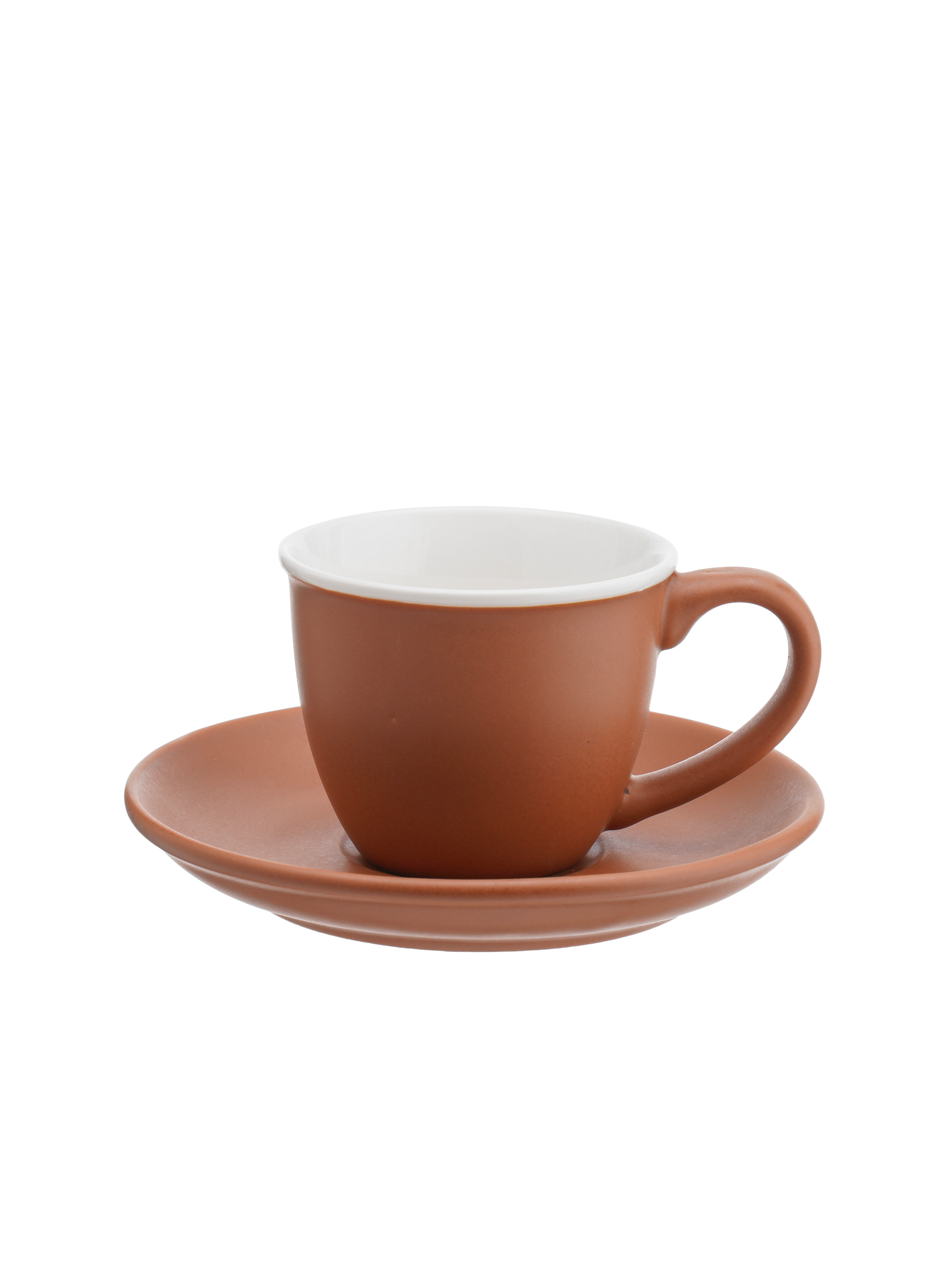 Bộ tách + dĩa sứ espresso 100ml
