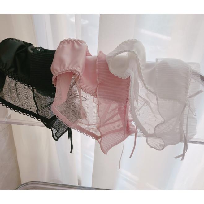 Quần Lót Nữ Ren Bi Phủ Lụa Satin Thời Trang Xuất Đông Âu . Hàng Loại Đẹp.
