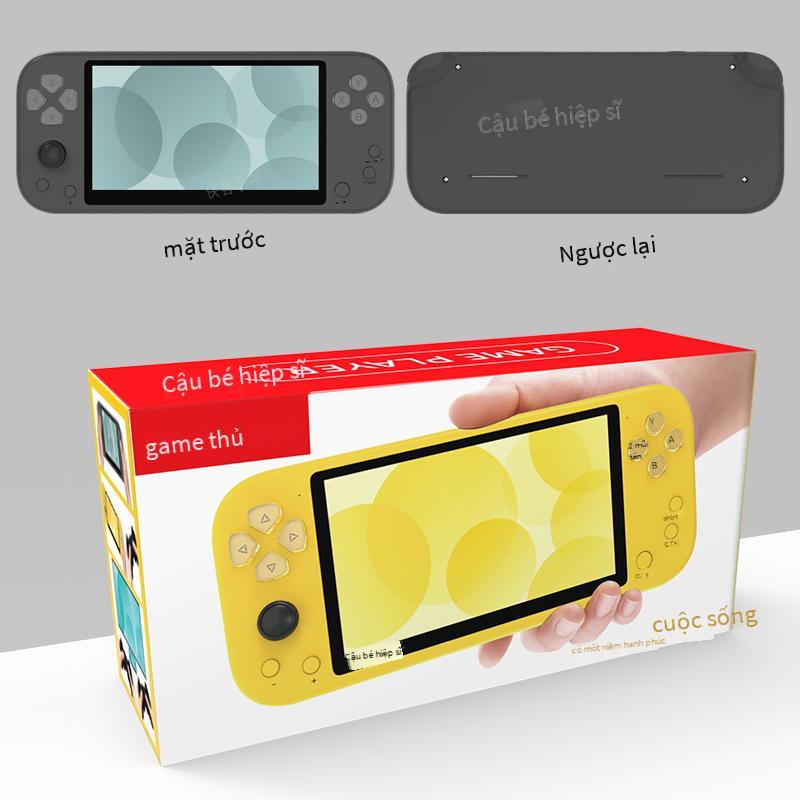 Giao Hàng Nhanh X20 Kép Không Dây Psp3000 Máy Chơi Game Cầm Tay Màn Hình Lớn 5.1 Inch Điều Khiển Từ Xa Cho Trẻ Em Cần Arcade gba Retro Fc