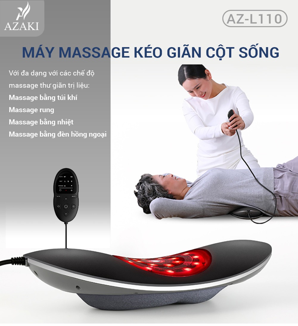 Máy massage kéo giãn cột sống Azaki L110