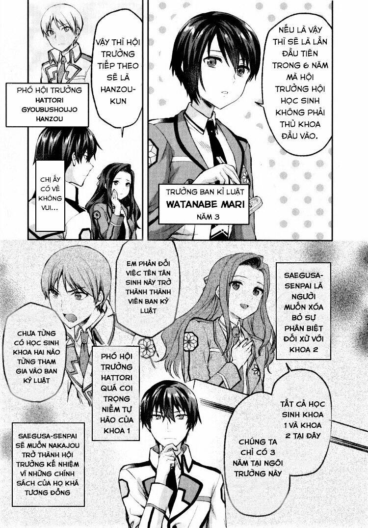 mahouka koukou no rettousei - kaichou senkyo-hen chapter 1 8