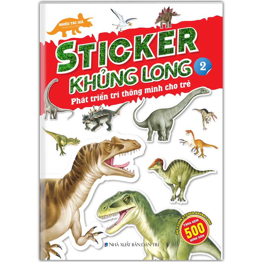 Sticker Khủng Long: Phát Triển Trí Thông Minh Cho Trẻ Tập 2