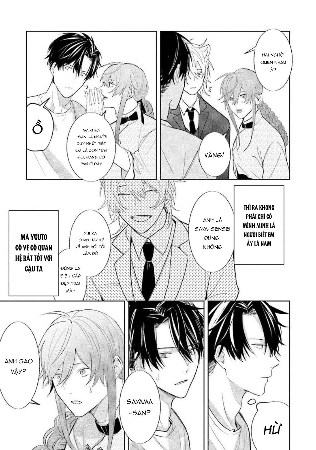 giả gái mà bị sếp phát hiện là tôi chết chắc chapter 4 17