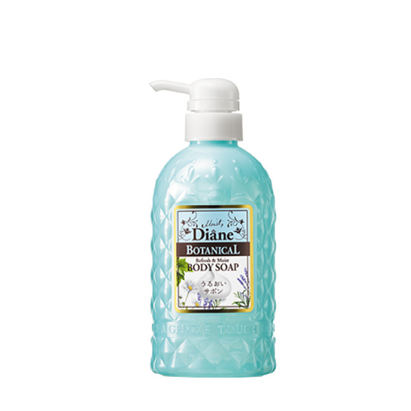 Sữa tắm cấp ẩm & tươi mát da Moist Diane Botanical Refresh & Moist Body Soap 500ml _Hương bạc hà