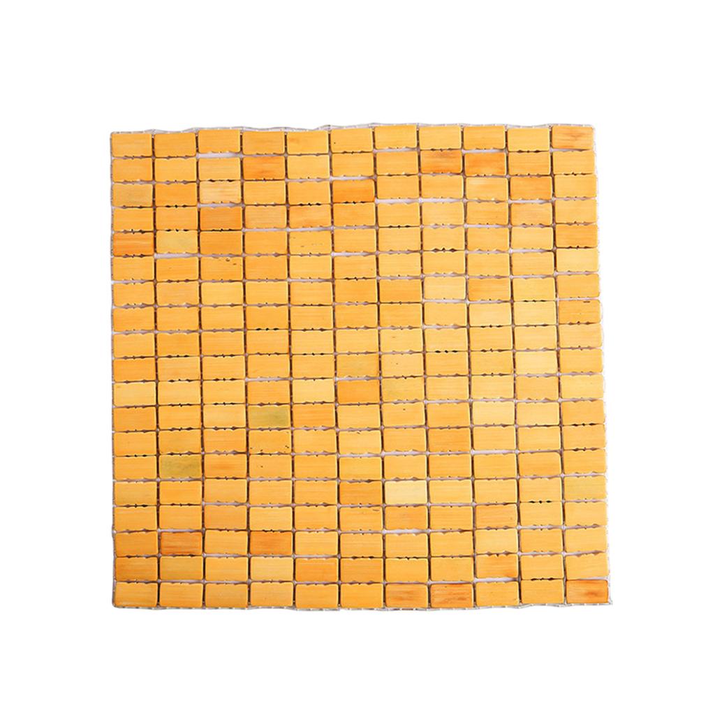 Summer Cool Mat Bamboo Mahjong Mat Chair Cushion Car Seat Mat