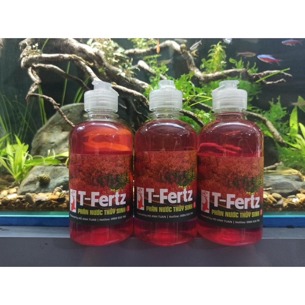 Phân nước hồ thuỷ sinh T-Fertz và T-Doctor - Phân nước thủy sinh cao cấp - phụ kiện cá cảnh -shopleo