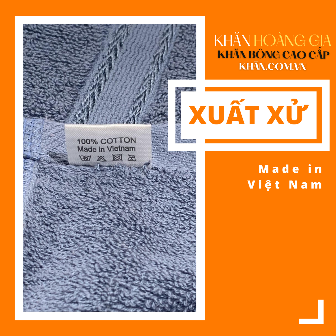 Khăn tắm cao cấp 100% Cotton Siêu thấm hút, không phai màu, kháng khuẩn Dùng cho Gia đình, khách sạn