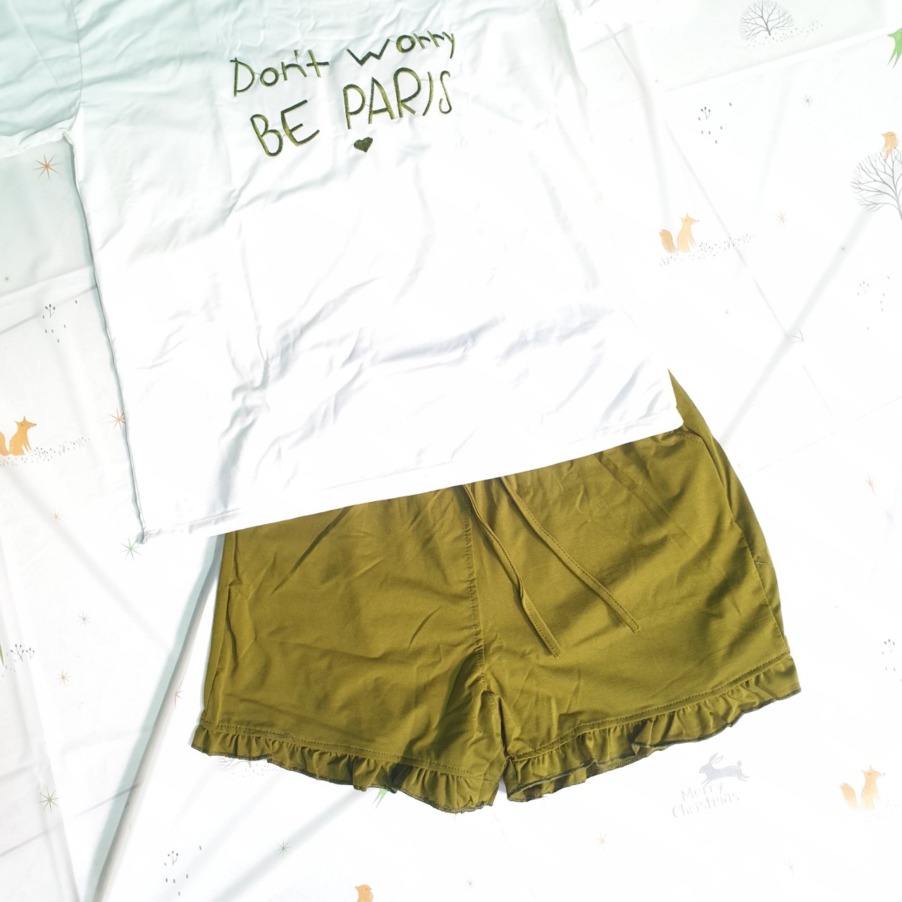Đồ bộ nữ mặc nhà đẹp thời trang cổ tròn thêu chữ đẹp mẫu hot, thun cotton 4 chiều co dãn cực đẹp, phom chuẩn - LEE’S HOME. Size từ 40-65kg