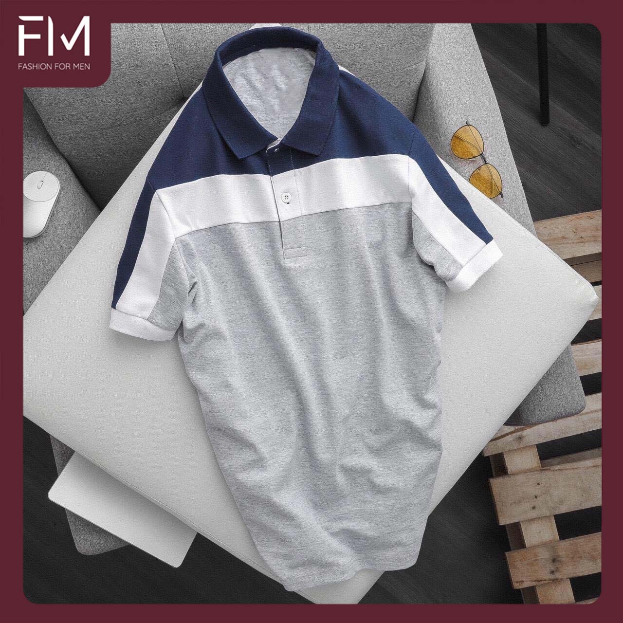 Áo Polo nam cổ bẻ ngắn tay, chất liệu vải cá sấu cotton cao cấp, trẻ trung, năng động – FORMEN SHOP – FMPS110