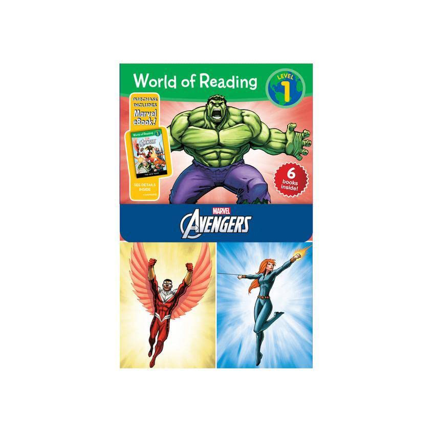 World of Reading Avengers Boxed Set : Level 1