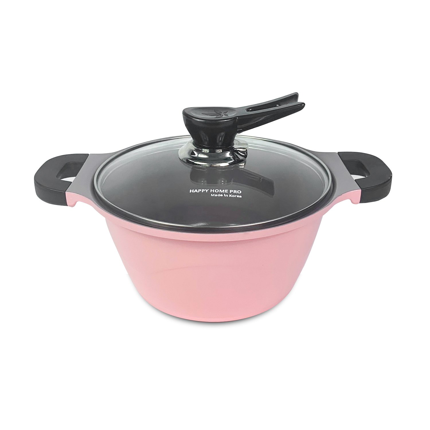 Bộ nồi Yoori màu hồng pastel - Happy Home Pro