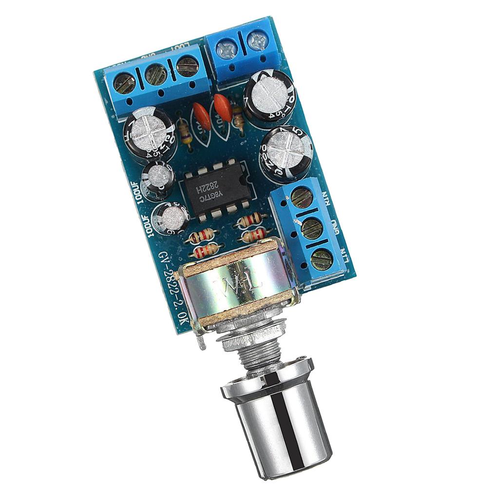 Hifi Stereo 2.0 Channel Amplifier Module Adapter For Portable Radio Cassette And Computer Audio