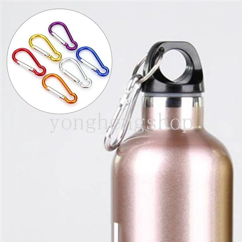 Móc Khóa Carabiner Mini Bằng Hợp Kim Nhôm Gắn Bình Nước Tiện Dụng