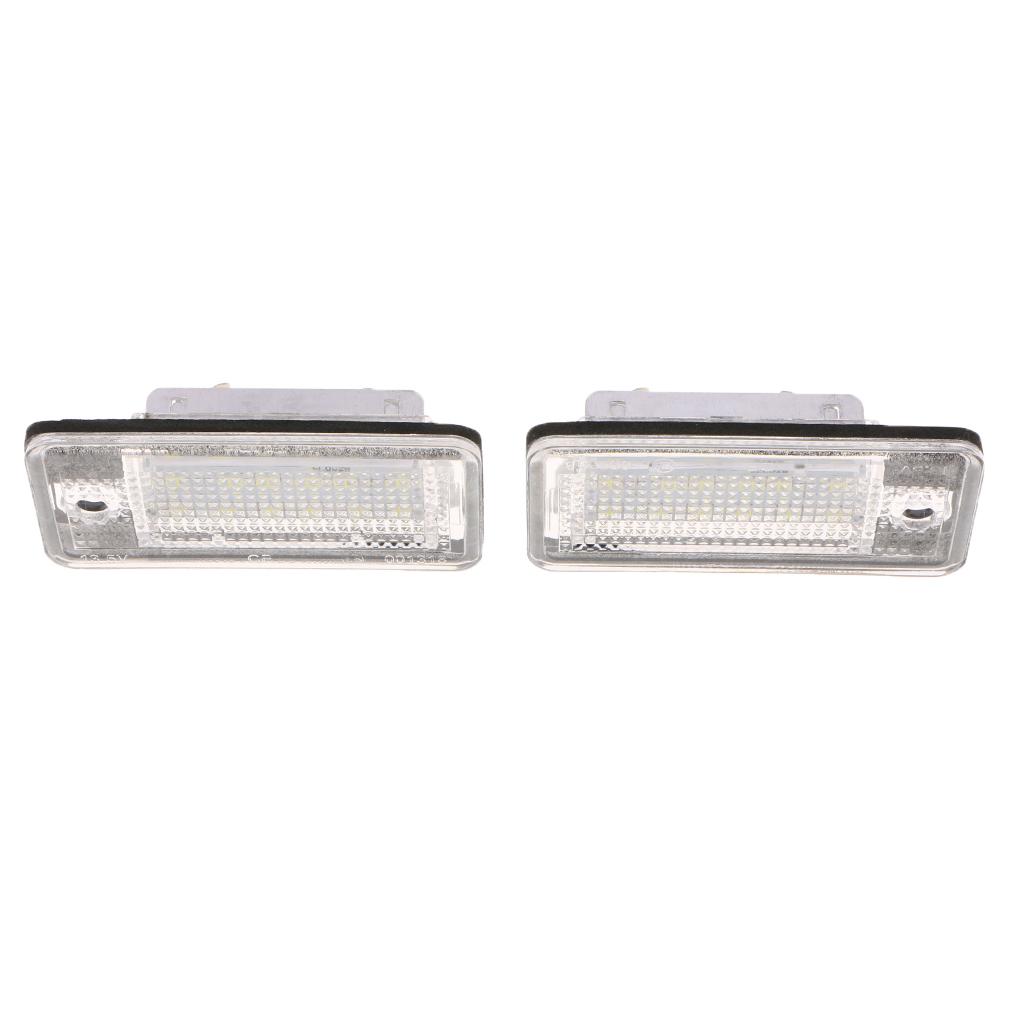 6500K 3.48W 12V License Plate Lights LED for A3 A4 B6 B7 A6 A8 Q7 A5