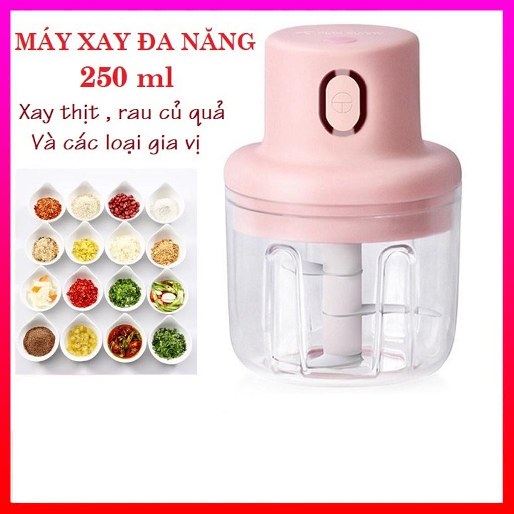 Máy xay mini 250ml xay đa năng tiện lợi cổng sạc USB