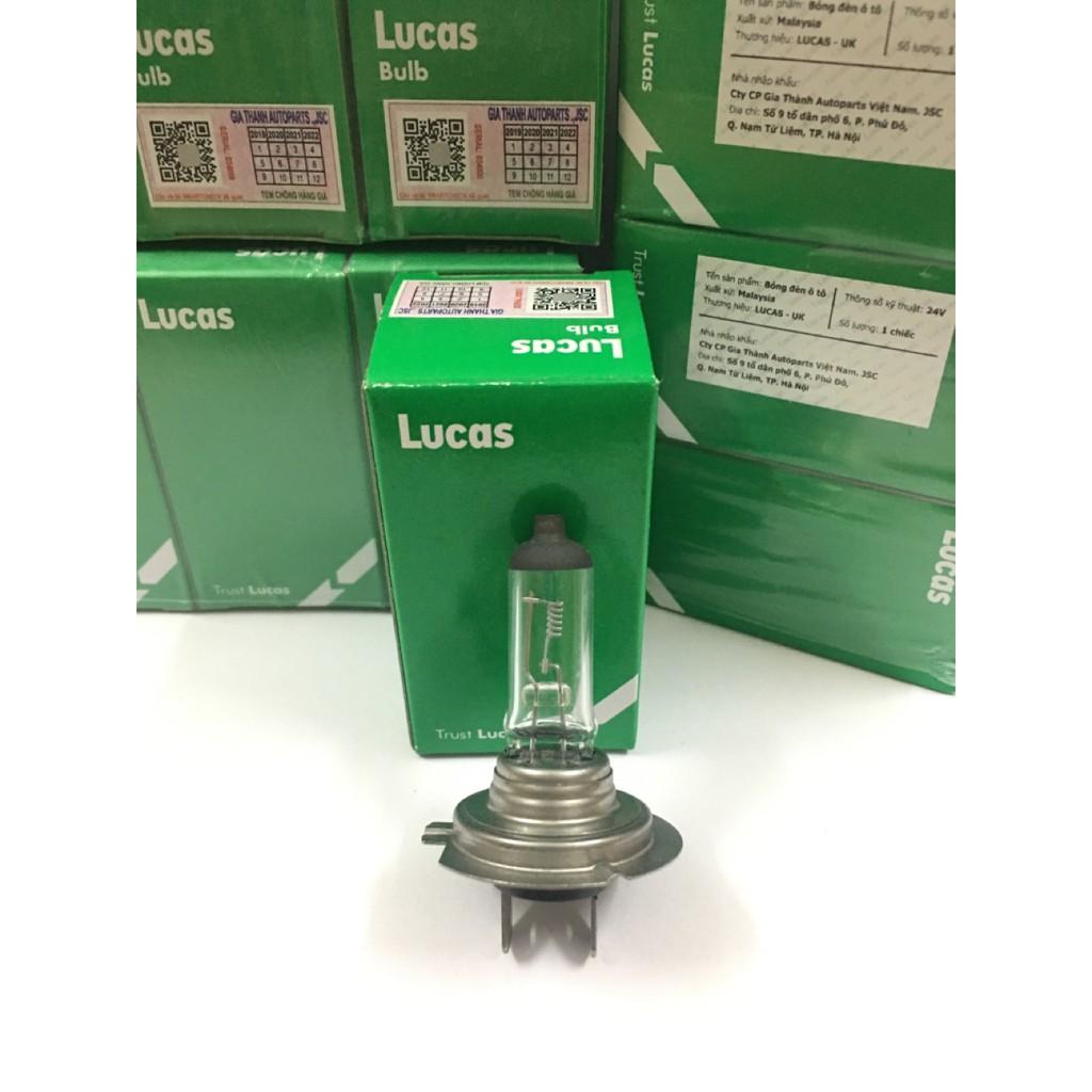 BÓNG ĐÈN PHA Ô TÔ LUCAS H7 24V 100W (1 bóng)