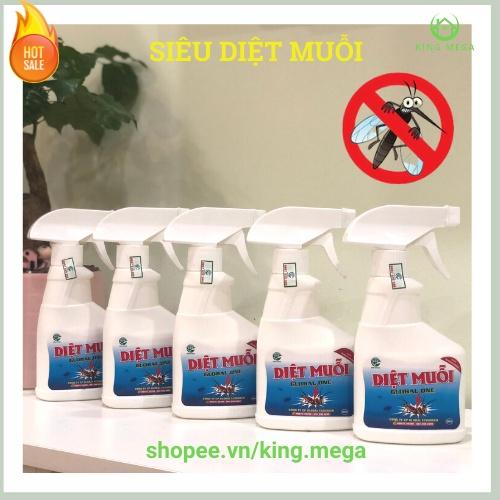 Thuốc muỗi sinh học - diệt muỗi nhà, cơ quan, văn phòng hiệu quả - An toàn 100% -