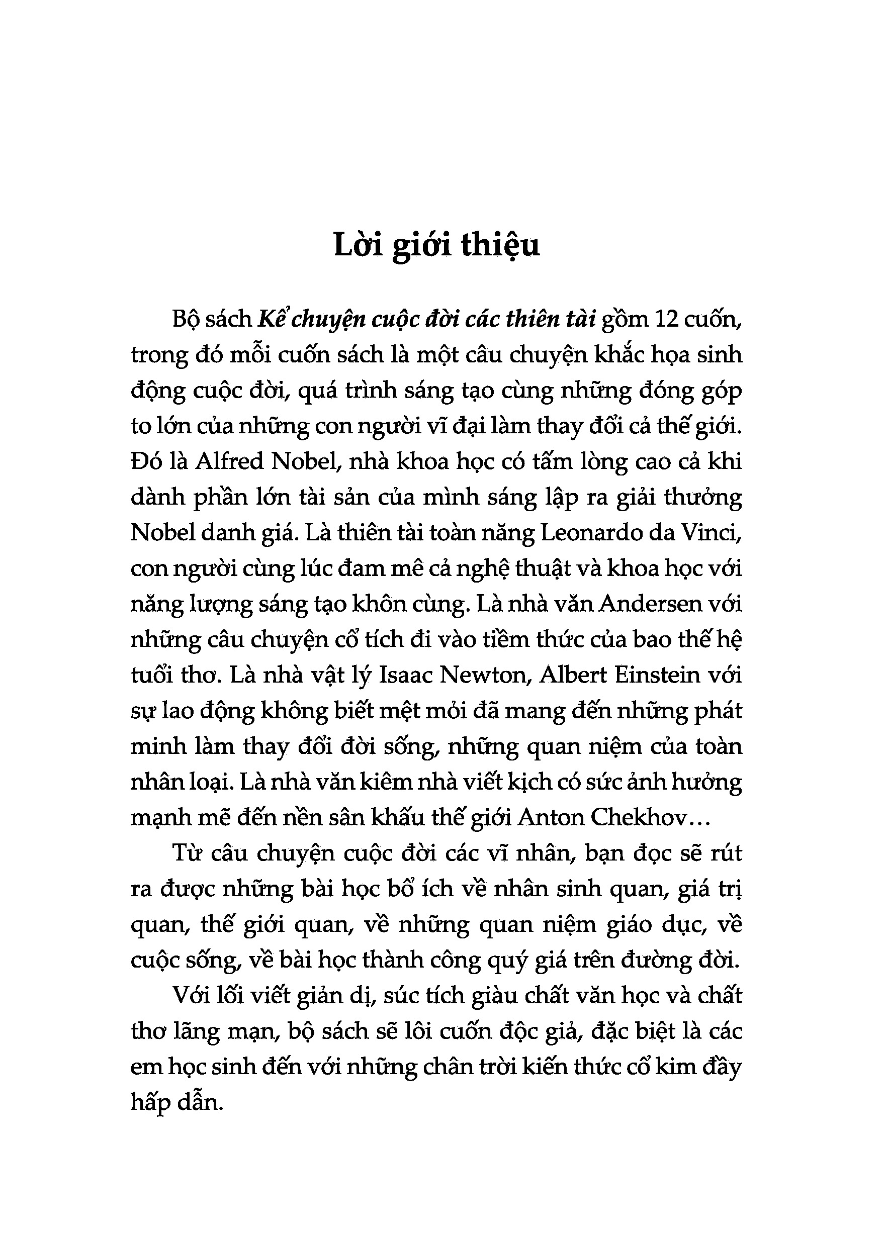 Kể Chuyện Cuộc Đời Các Thiên Tài - Anton Chekhov - Thảo Nguyên Không Bình Lặng