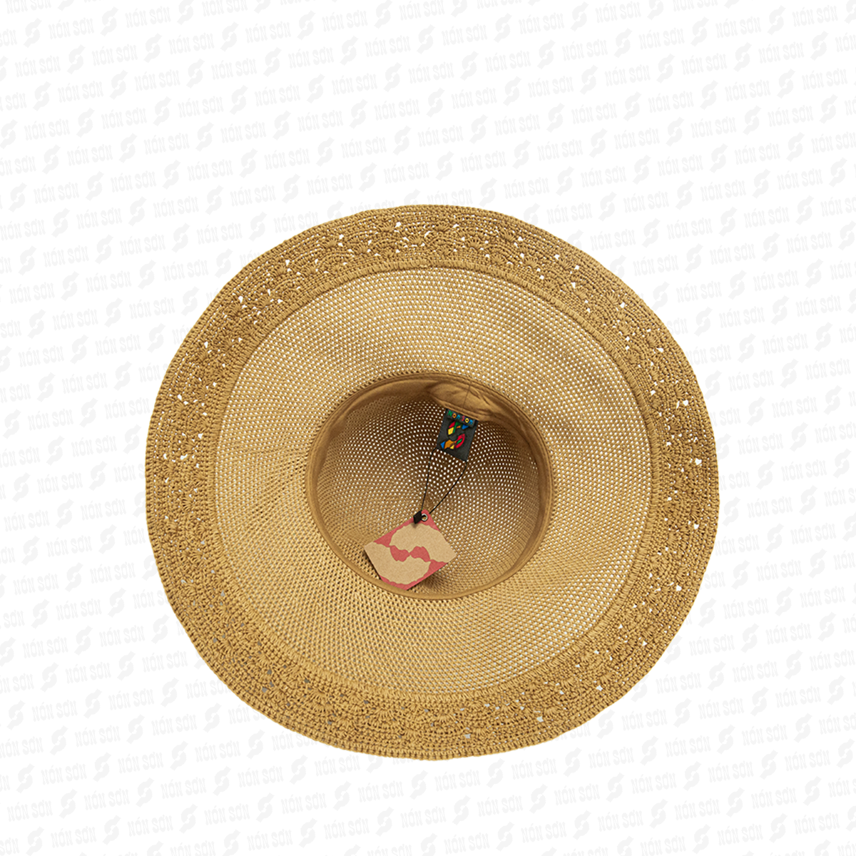 Mũ vành đan tay cao cấp NÓN SƠN chính hãng ĐH114-KM2