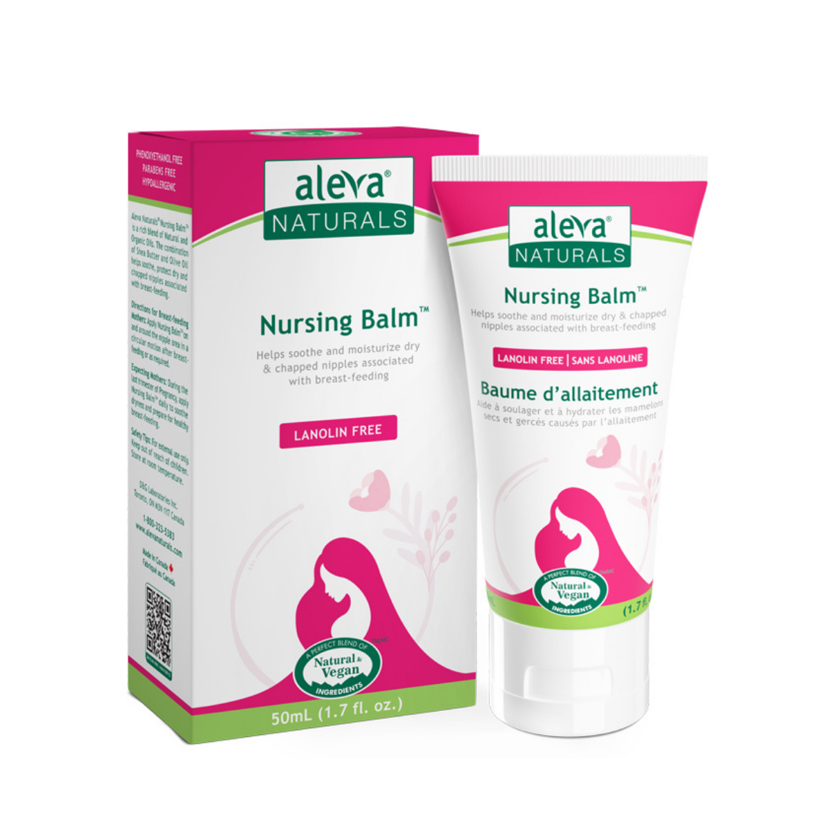 Kem làm mềm, giảm nứt nẻ và dưỡng ti cho mẹ bầu Aleva Naturals