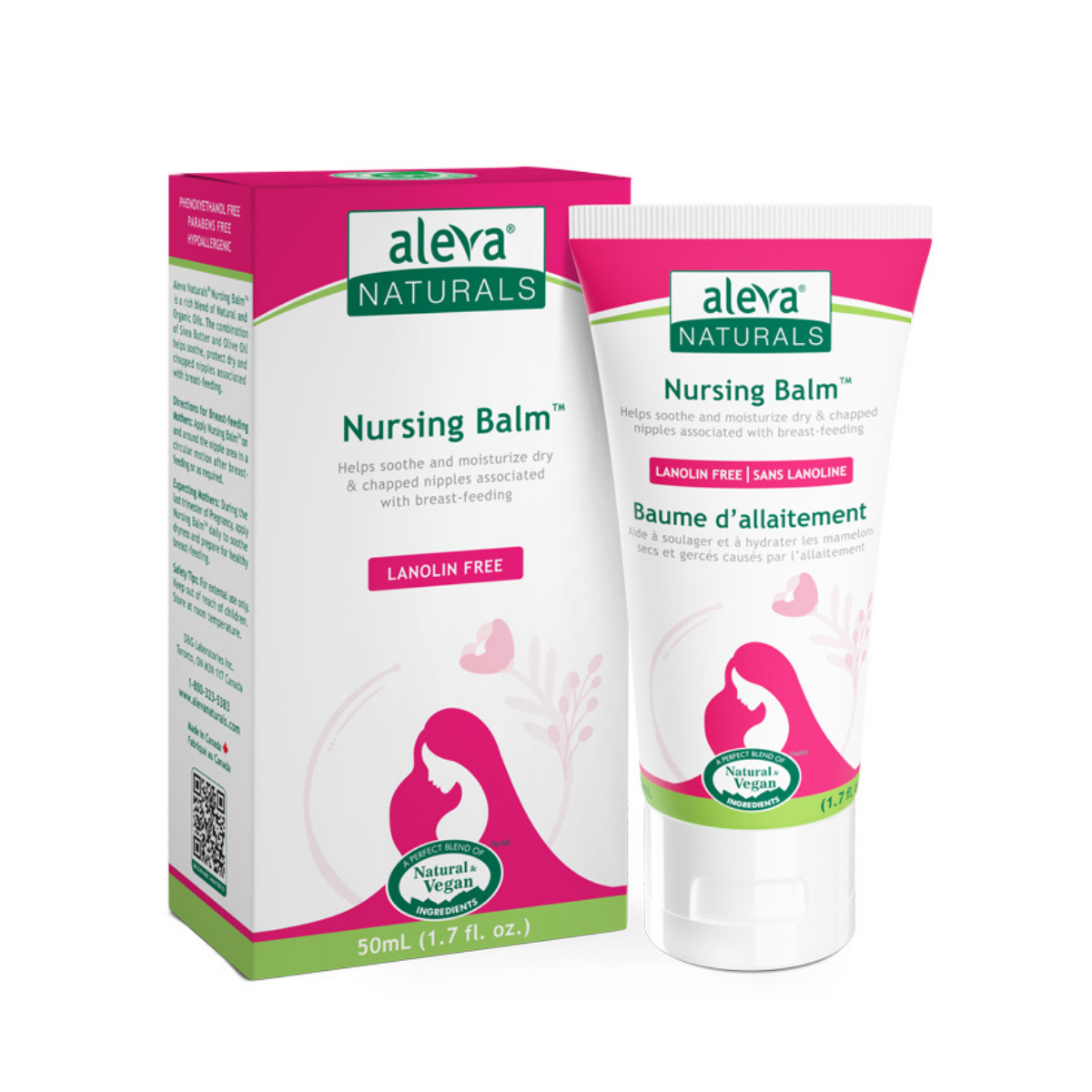 Kem Dưỡng Đầu Ti Aleva Naturals Nursing Balm - 50ml