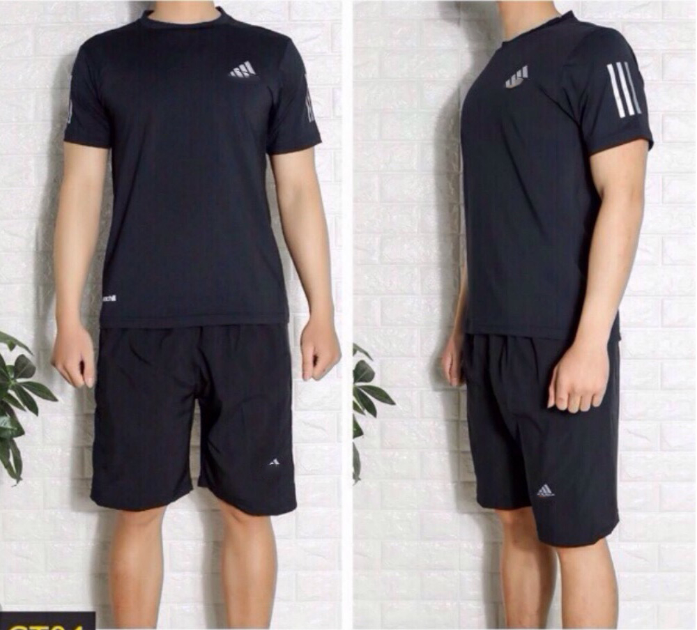 Bộ Thể Thao Nam Cộc Tay In Chữ Hàng Siêu Cấp AD1