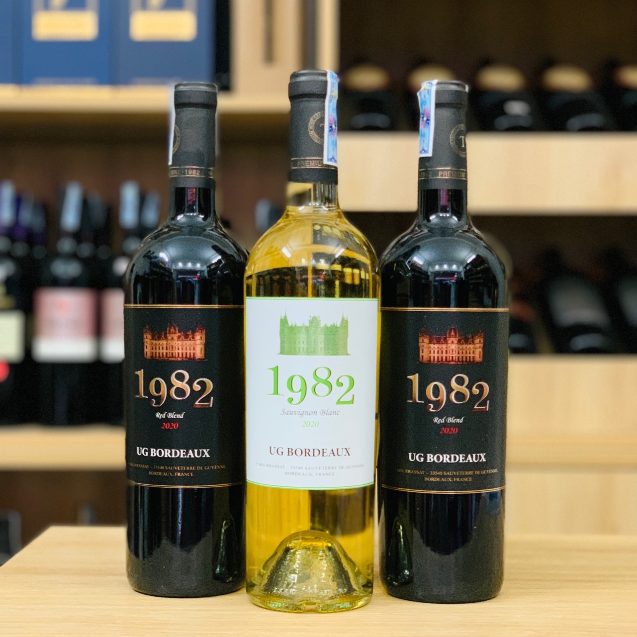 [Vang trắng] Rượu vang Pháp 1982 Sauvignon Blanc