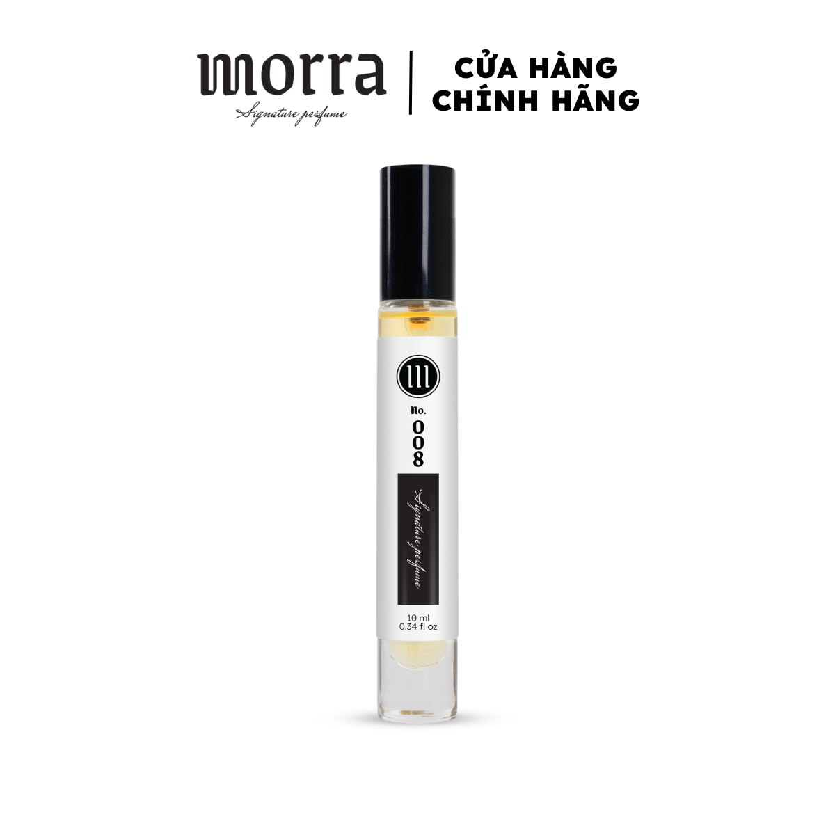 Nước hoa Nam Morra No.008 (Clove Tonka 08), nguyên liệu nhập Pháp, mùi hương bí ẩn, cuốn hút, gợi cảm, lưu hương lâu - dạng xịt 10ml