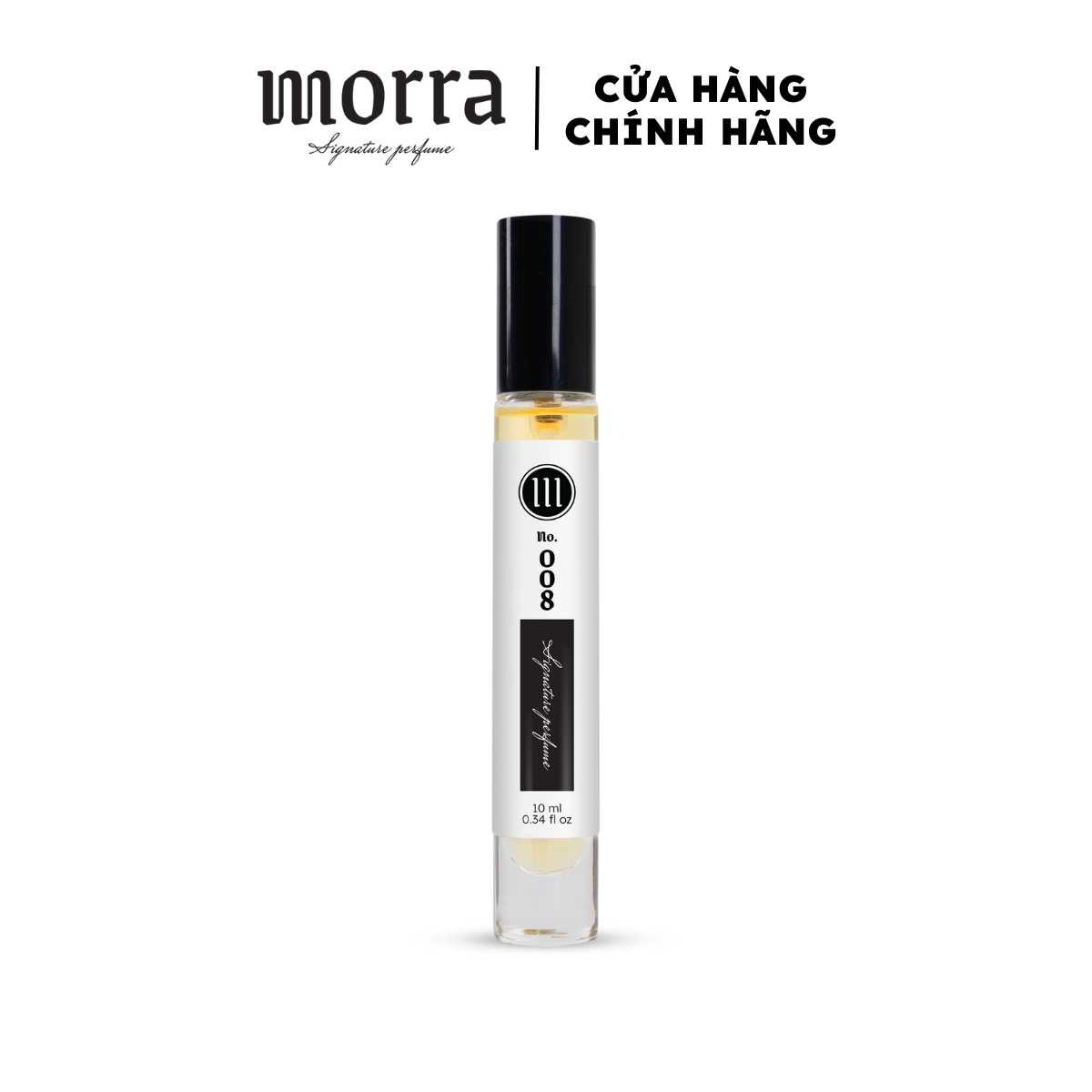 Nước hoa nam tính, cuốn hút, nổi bật No.008 (Clove Tonka) Morra - dạng xịt 10ml