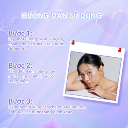 Kem Dưỡng Trang Điểm 3in1 myKella Dưỡng Da, Che Phủ, Hỗ Trợ Bảo Vệ Da 30ml