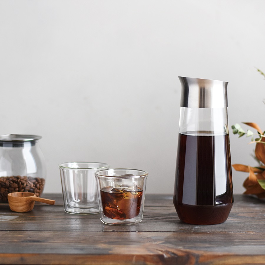 Bình Làm Cà Phê Ủ Lạnh Kinto Luce Cold Brew Carafe 1L - Hàng Nhập Khẩu