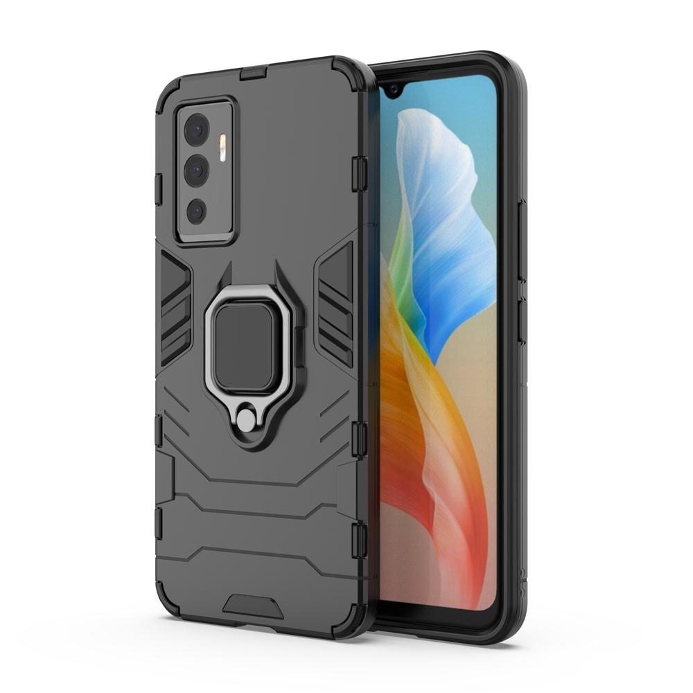 Ốp lưng dành cho Vivo V23E chống sốc iron man kèm nhẫn iring Bảo vệ camera và chống xem video tiện lợi
