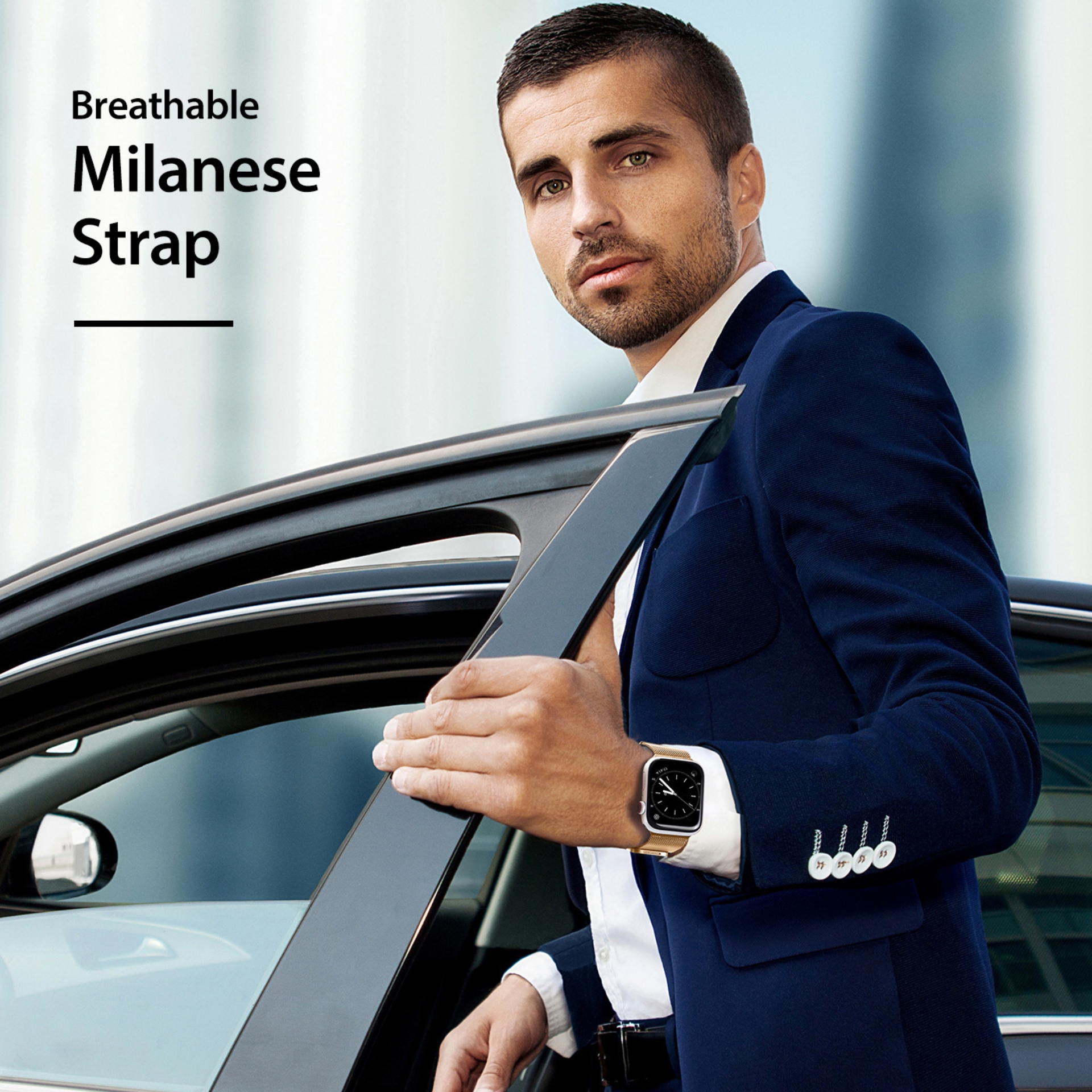 Dây Đeo Thép Thay Thế Dành Cho Apple Watch Ultra / Apple Watch Series 1-8/SE/SE 2022, Dux Ducis Milanese Series - Hàng chính hãng
