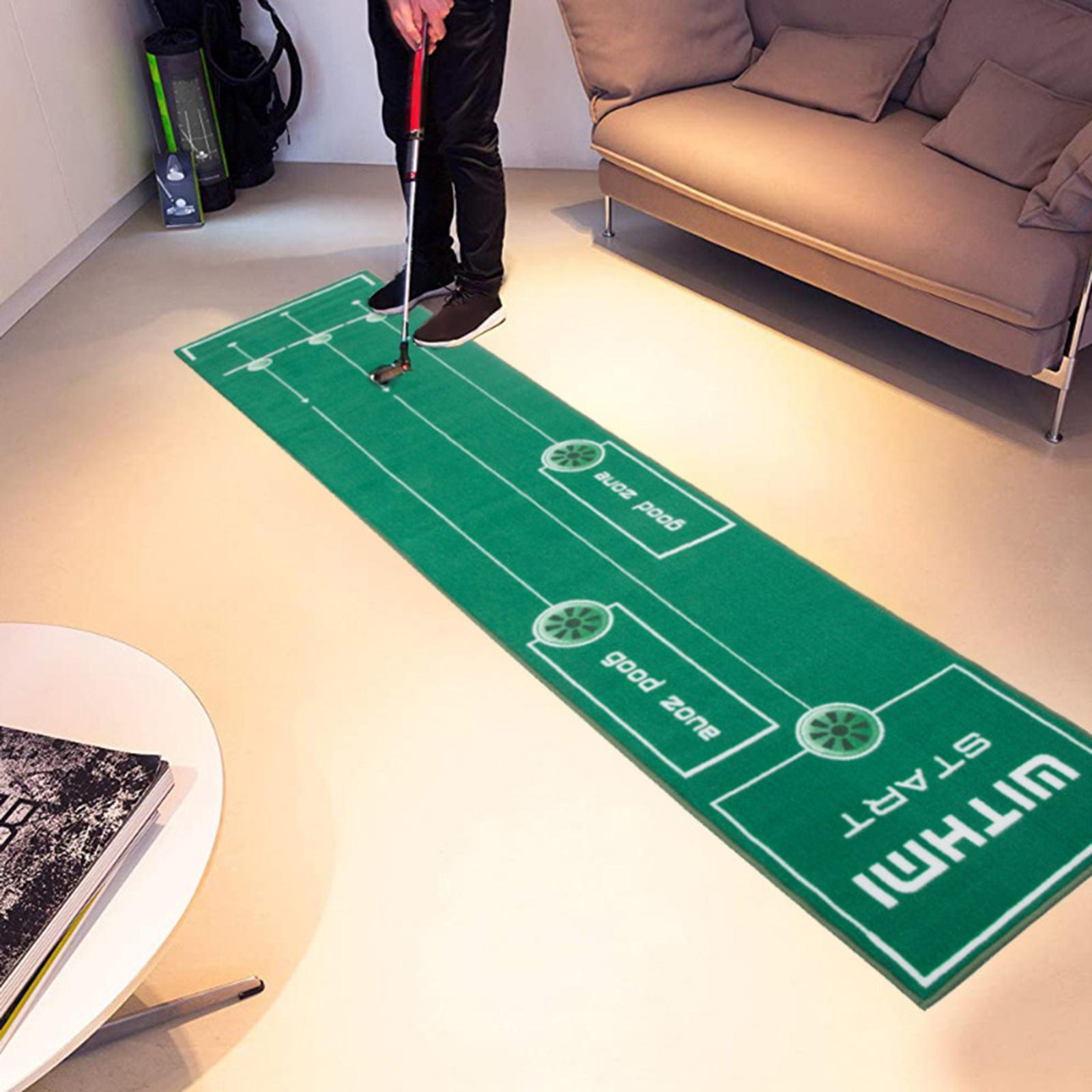 Golf Training Mat, Golf Mat Golf Practice Mat for Indoor/Outdoor 8ft Putting Mat