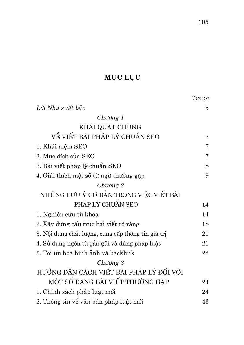 Kỹ năng cơ bản về viết bài pháp lý chuẩn SEO