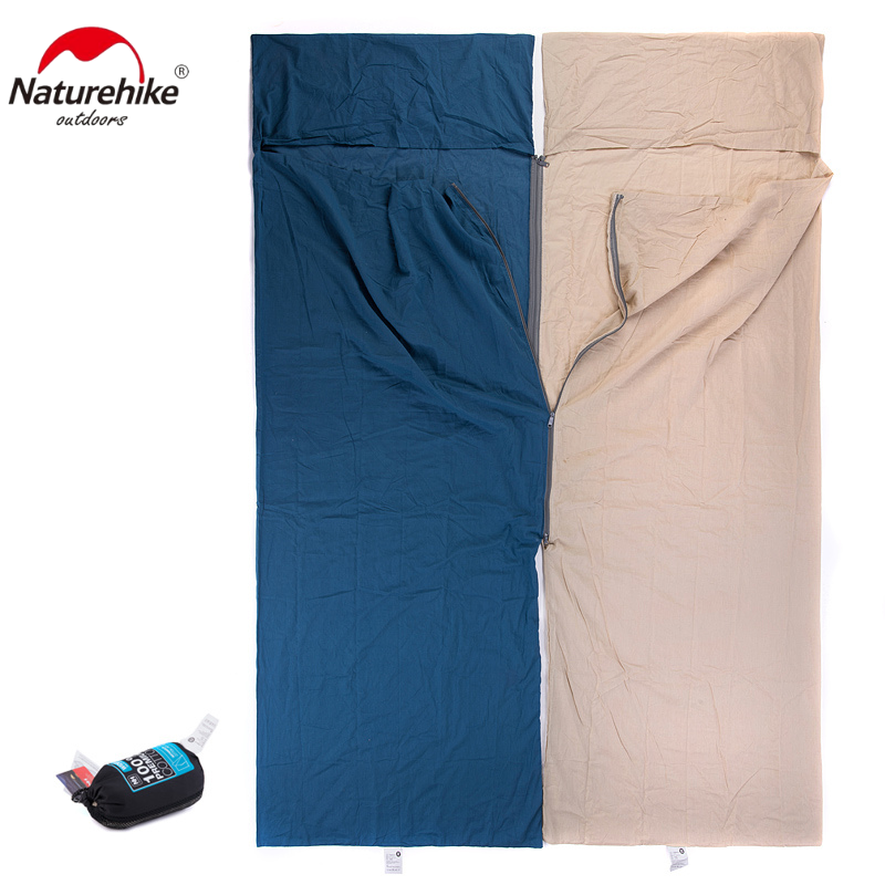 Túi Ngủ Đơn Mùa Hè Cotton Mềm Mại Siêu Nhẹ NatureHike Cho Dã Ngoại, Du Lịch NH15S012-D