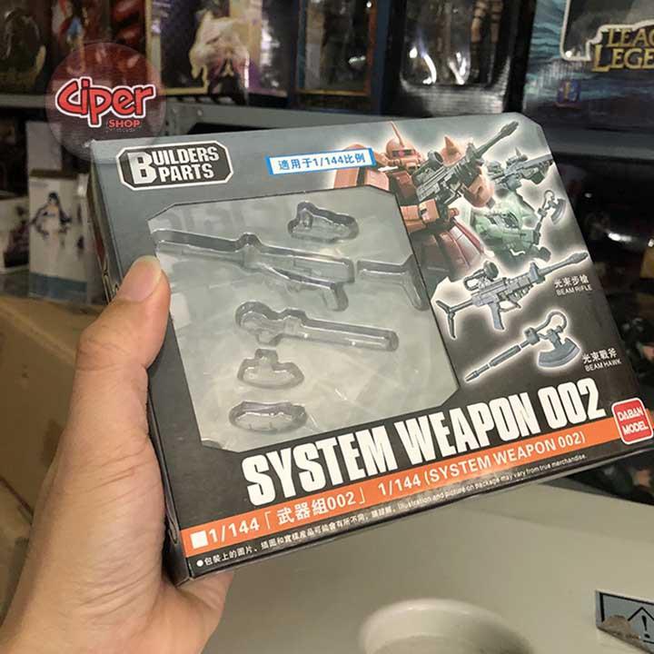 Mô hình lắp ráp phụ kiện System Weapon 002 - 1/144 - Figure System 002