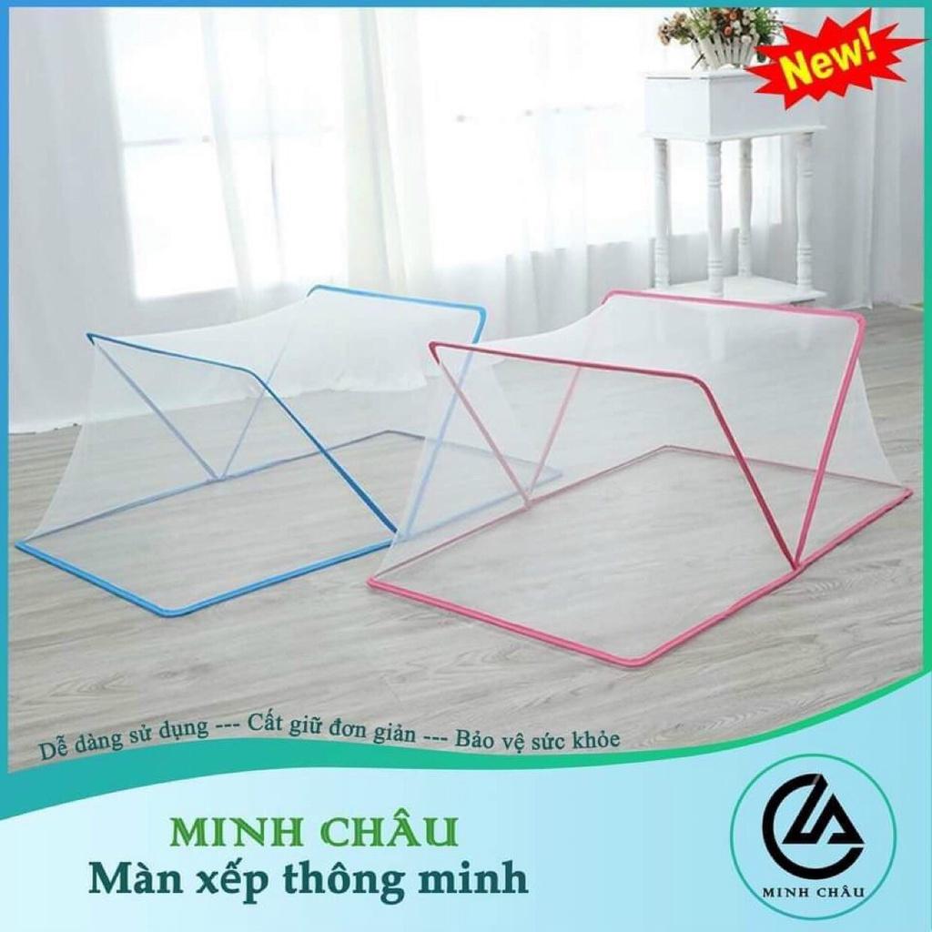 Màn mùng xếp chống muỗi thông minh gấp gọn Minh Châu