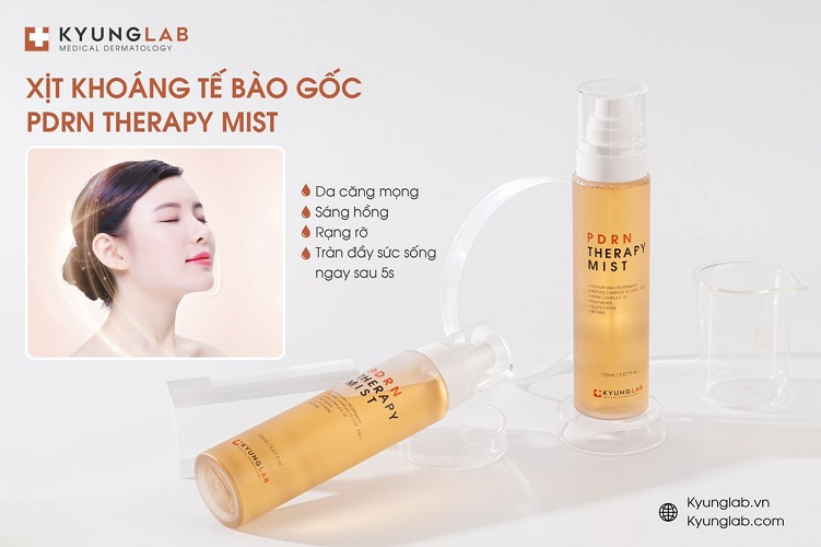 Xịt khoáng tế bào gốc PDRN Therapy Mist Kyung lab 150ml