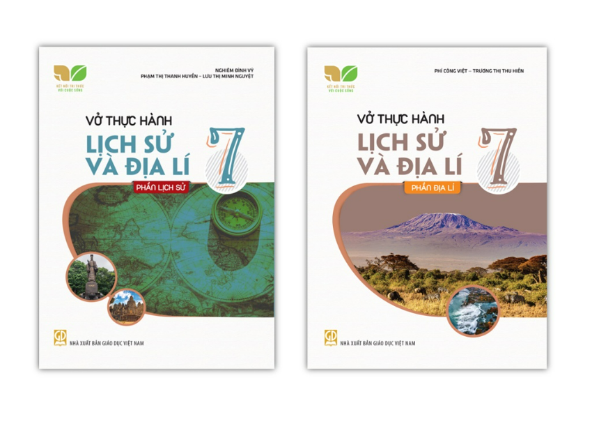 Sách - Combo 2 cuốn Vở thực hành Lịch sử và Địa lí 7