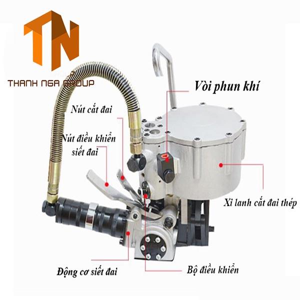 Máy Đóng Đai Dây Thép KZ19 | Máy Đóng Đai Dây Thép | Máy Đóng Đai