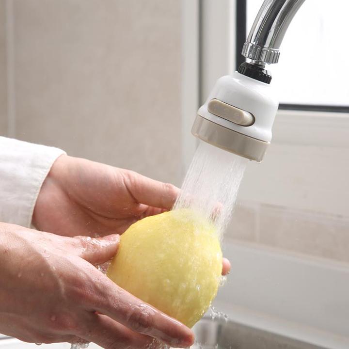 Đầu Vòi Tăng Áp 3 Mức Độ Cho Bồn Rửa Chén - Hàng Loại 1