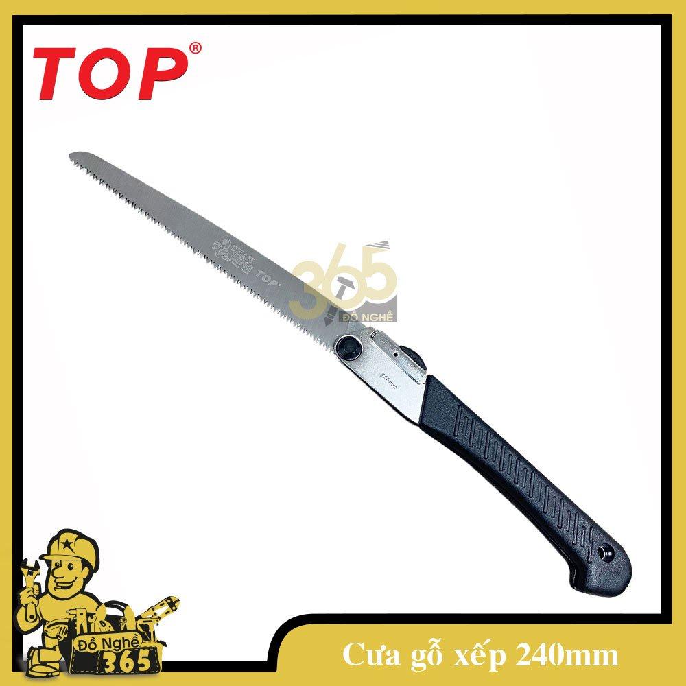 Cưa kiểng 240mm cán xếp gọn (Đen) Top - TGS-00211VN