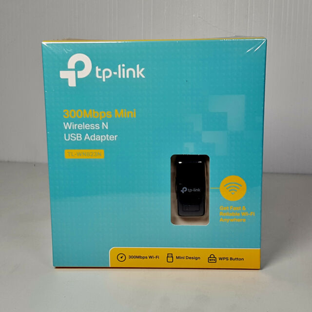 Thiết Bị Thu Sóng Wifi TPLINK- WN823N- Tốc độ 300 mbps- Hàng Chính Hãng